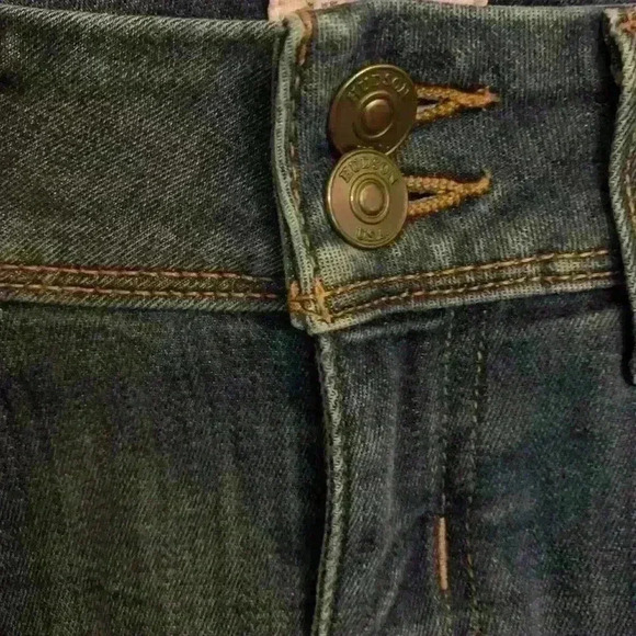 Hudson Ginny Straight Ankle with Cuff Cropped Jeans, Womens Size 25 - Picture 4 of 9